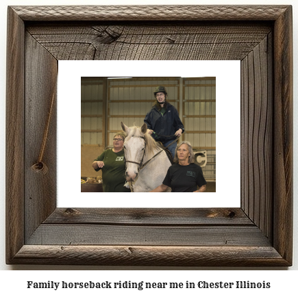 family horseback riding near me in Chester, Illinois